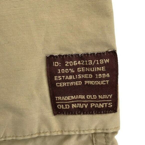 Old Navy Shorts Men Size 34 Outdoor Hiking Button Belted Zip Multi Pockets Cargo - Picture 10 of 11